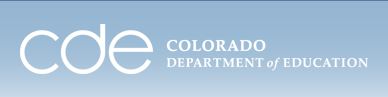 Colorado Dept of Education logo